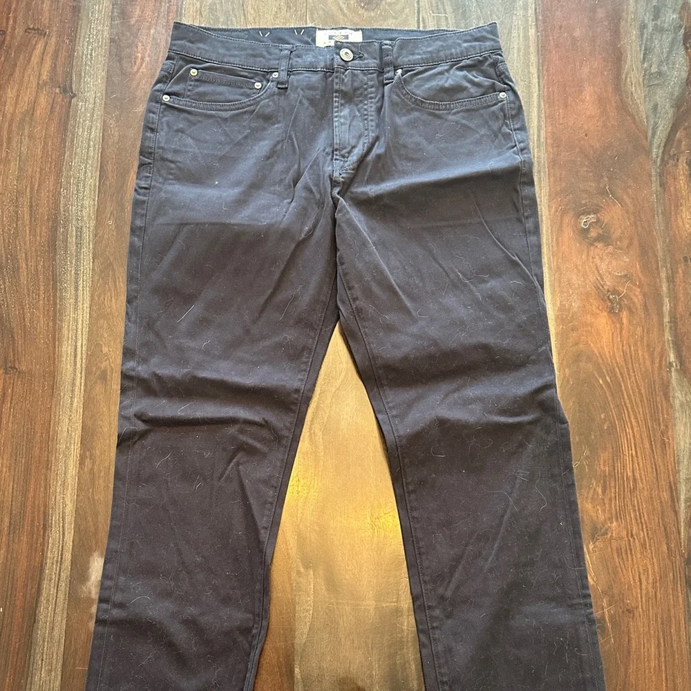 Joseph Abboud Blue Chinos with Straight Leg Cut